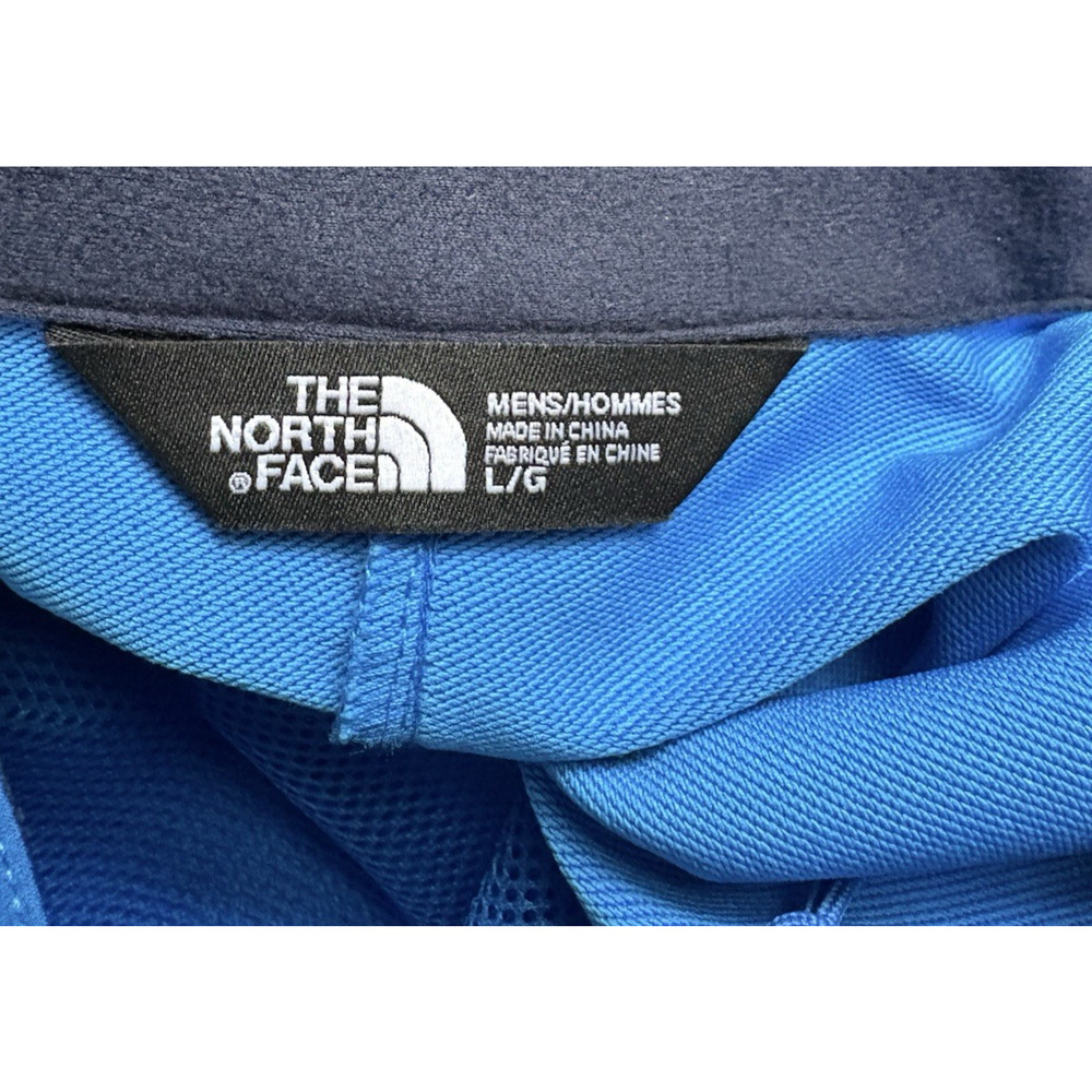 North Face Apex Pneumatic Jacket Men's Large Blue Full Zip Softshell Windwall - Picture 12 of 15